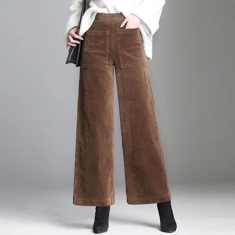 HARLOW CORDUROY FLARE PANTS