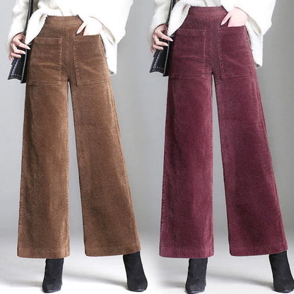 HARLOW CORDUROY FLARE PANTS