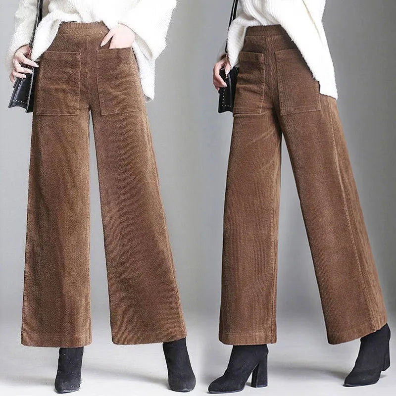 HARLOW CORDUROY FLARE PANTS