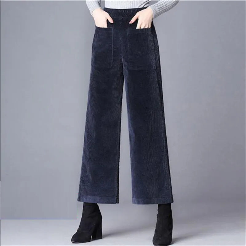 HARLOW CORDUROY FLARE PANTS