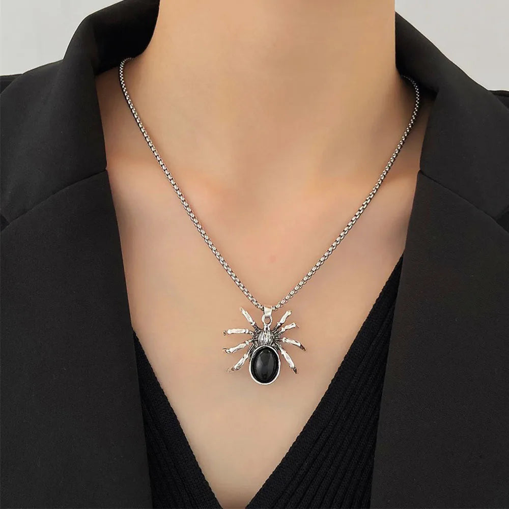 BLACK WIDOW PENDANT