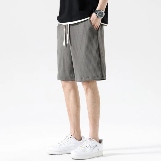 SANTONA PLEATED DRAWSTRING SHORTS