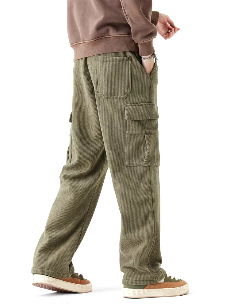 JASPER FLEECE LINED CORDUROY PANTS