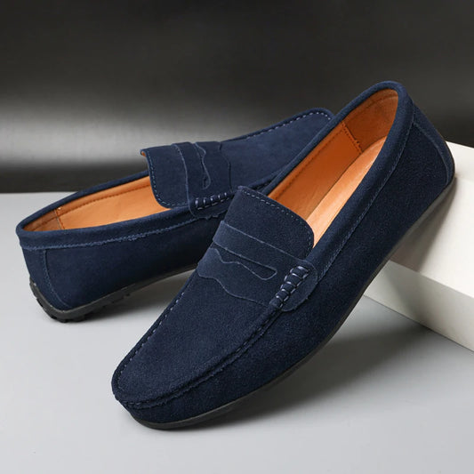 LE CHÉVAL SUEDE LOAFERS