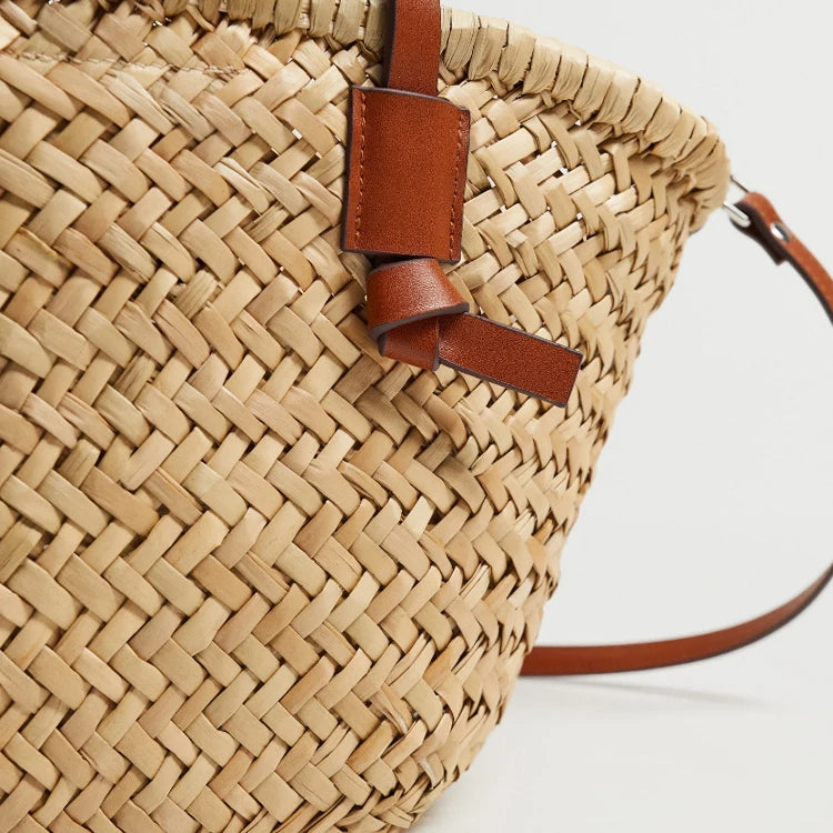 PALMERA RATTAN HANDBAG