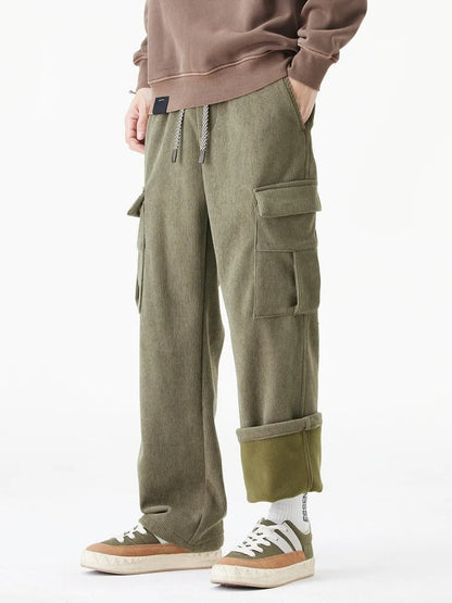 JASPER FLEECE LINED CORDUROY PANTS