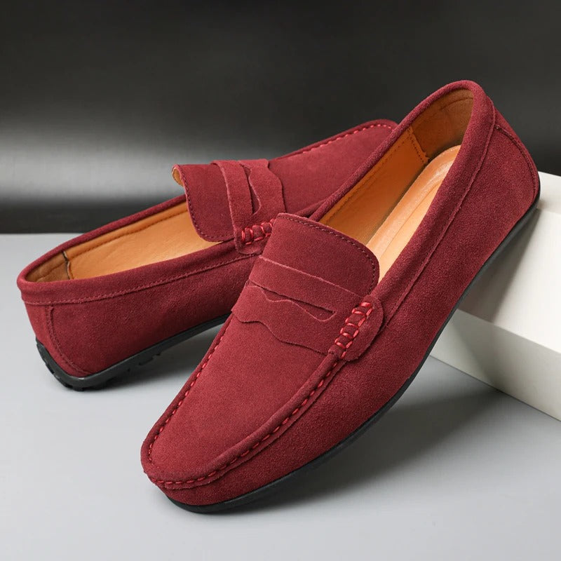 LE CHÉVAL SUEDE LOAFERS