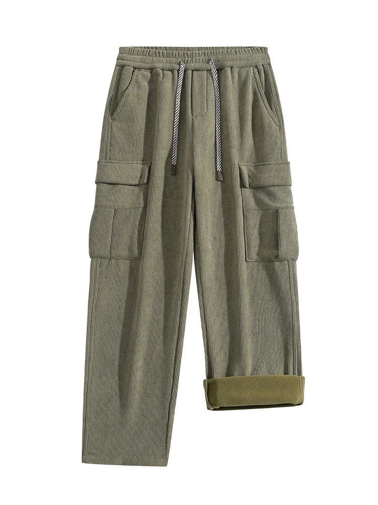 JASPER FLEECE LINED CORDUROY PANTS