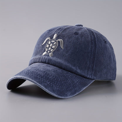 EMBROIDERED SEA TURTLE CAP